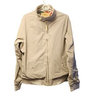 Nifty Genius gray bomber jacket mens size large